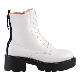 Seastar Trappeurs blancs sur la plate-forme noir