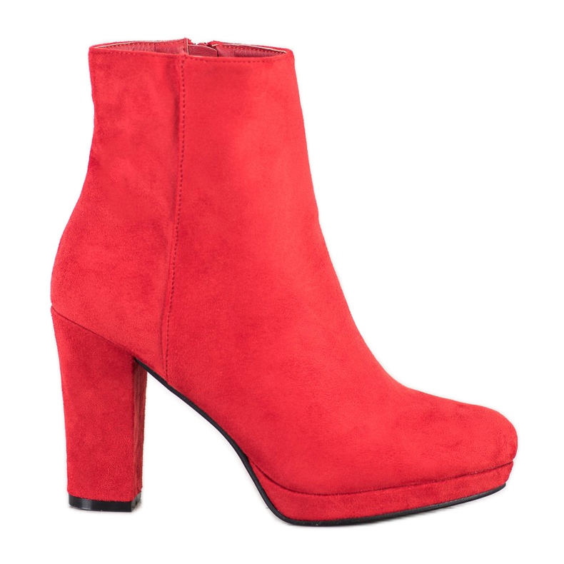 Seastar Bottes à talons hauts rouge