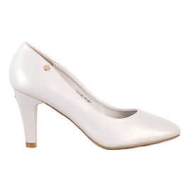 Goodin Escarpins décontractés blanc multicolore