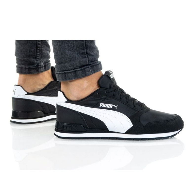 Puma St Runner V2 Nl Jr 365293 01 le noir bleu