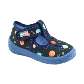 Chaussures enfant Befado 533P011 bleu marine bleu multicolore