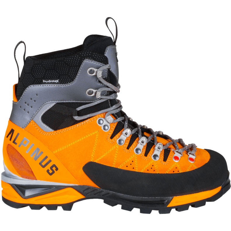 Chaussures de montagne Alpinus The Ridge High Pro orange-noir GR43281 le noir