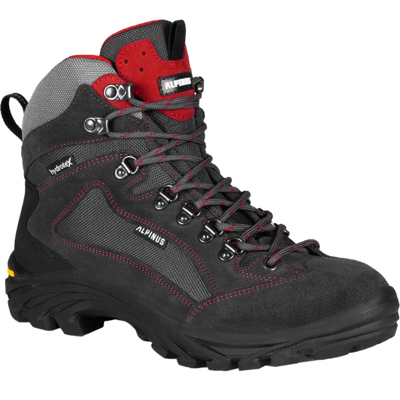 Chaussures de trekking Alpinus Dragon High Tactical graphite-rouge GR43305 multicolore