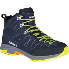 Chaussures trekking Alpinus Tromso High Tactical bleu marine GR43332 noir