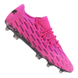 Chaussures de foot Puma Future 6.1 Netfit Low Fg / Ag M 106182-03 multicolore rose Chaussures de foot Puma Future 6.1 Netfit Low Fg / Ag M 106182-03 multicolore rose