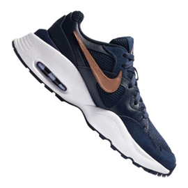 Chaussures de course Nike Air Max Fusion Jr CJ3824-401 bleu marin