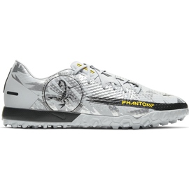 Nike Phantom Gt Scorpion Academy Tf DA2262 001 chaussures de football argent argent