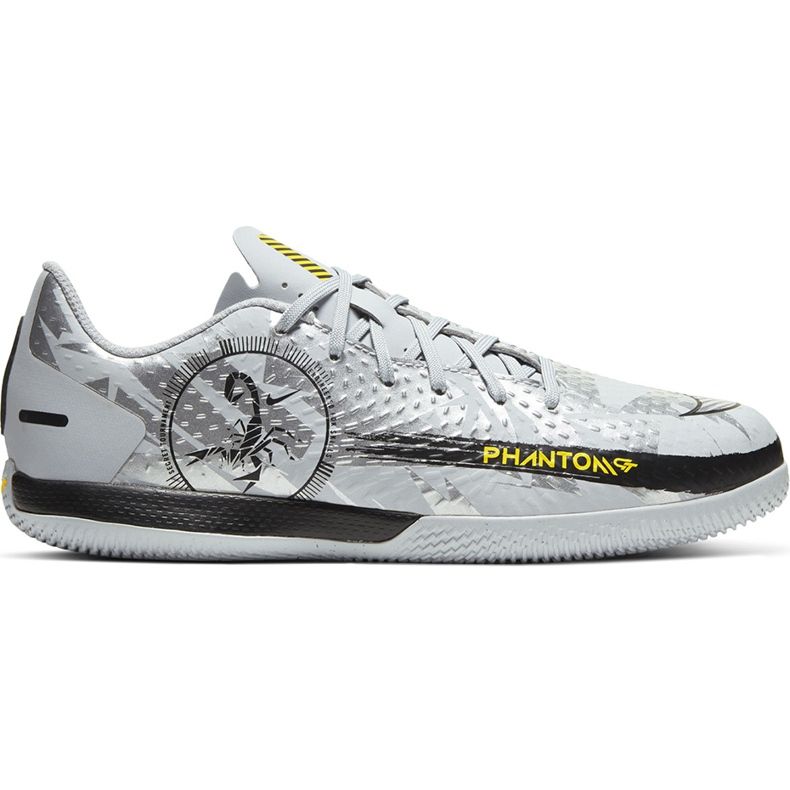 Nike Phantom Gt Scorpion Academy Ic Junior DA2281 001 chaussures de football argent argent