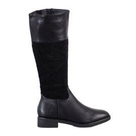 Kylie Bottes décontractées le noir