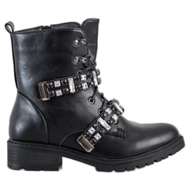 Seastar Travailleurs lacés avec des cristaux le noir