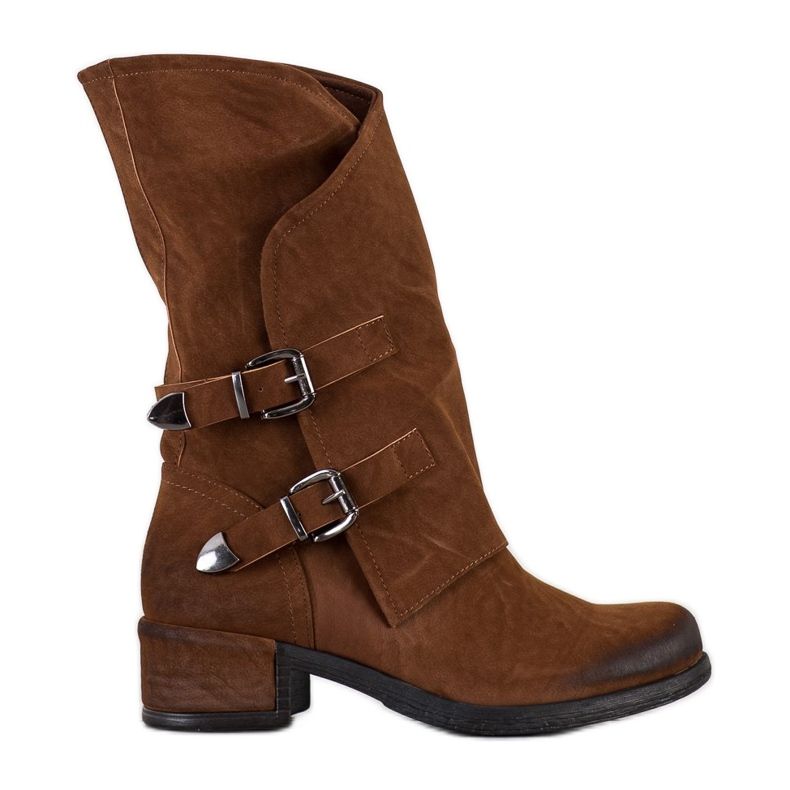 Seastar Bottes hautes à boucles brun