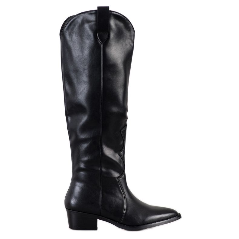 Seastar Bottes de cowboy noires le noir