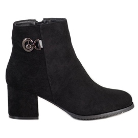 J. Star Bottes à talons hauts le noir