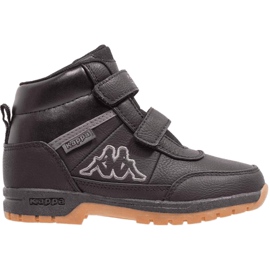 Kappa Bright Mid K chaussures pour enfants noir 260239K 1111 le noir Kappa Bright Mid K chaussures pour enfants noir 260239K 1111 le noir