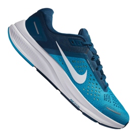 Chaussures de course Nike Air Zoom Structure 23 M CZ6720-401 bleu vert