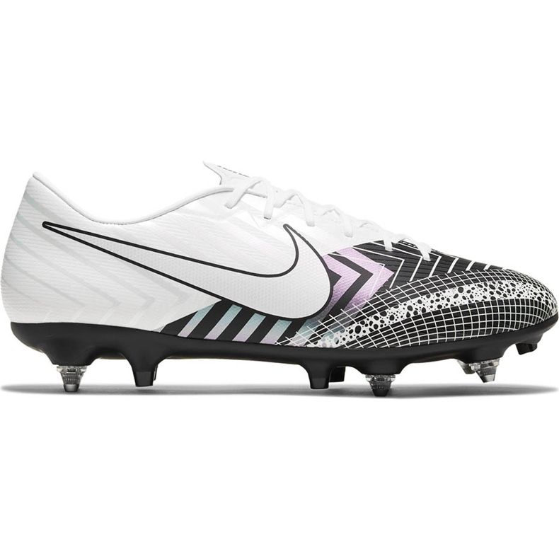 Chaussure de football Nike Mercurial Vapor 13 Academy Mds SG-PRO Ac CJ9986 110 blanche blanche