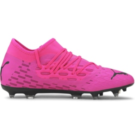 Puma Future 6.3 Netfit FG / AG M 106189 03 chaussures de football multicolore violet