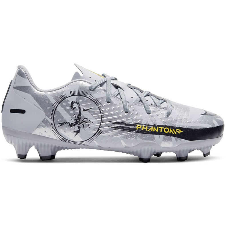 Nike Phantom Gt Academy Scorpion FG / MG Junior DB7631 001 chaussures de football blanche