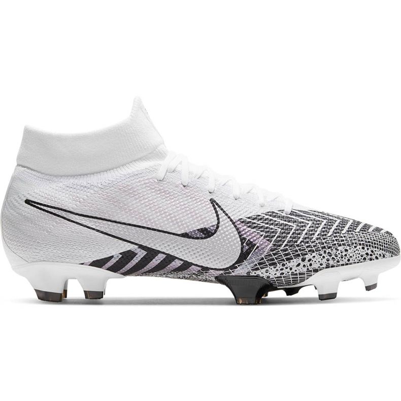 Chaussure de football Nike Mercurial Superfly 7 Pro Mds Fg BQ5483 110 blanche blanche