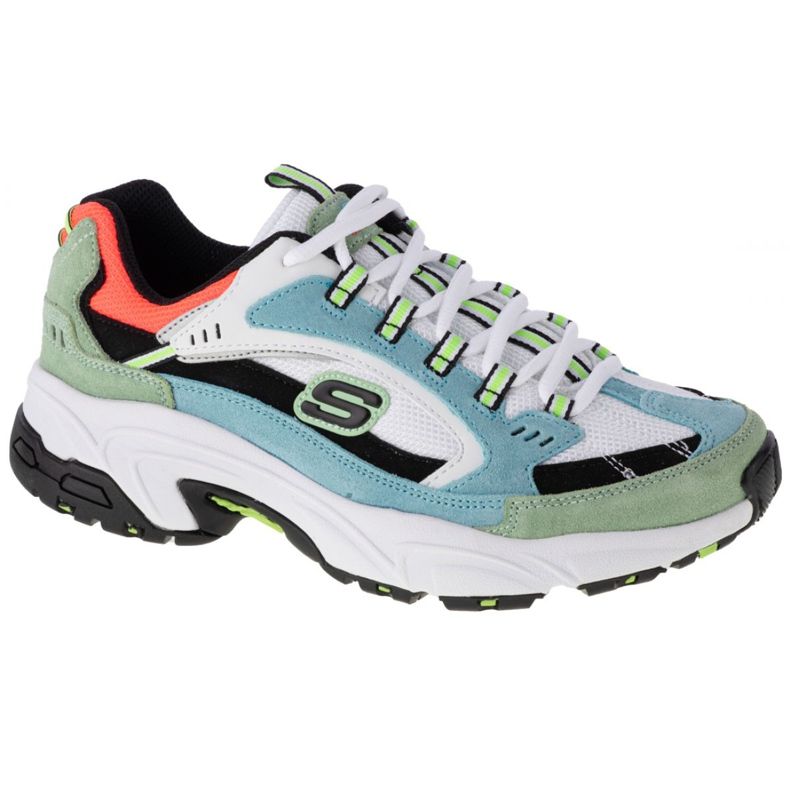 Skechers Stamina-Sugar Rock W 13452-BLGR Chaussures bleu multicolore