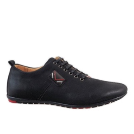 Chaussures pour hommes noires WF932-1
