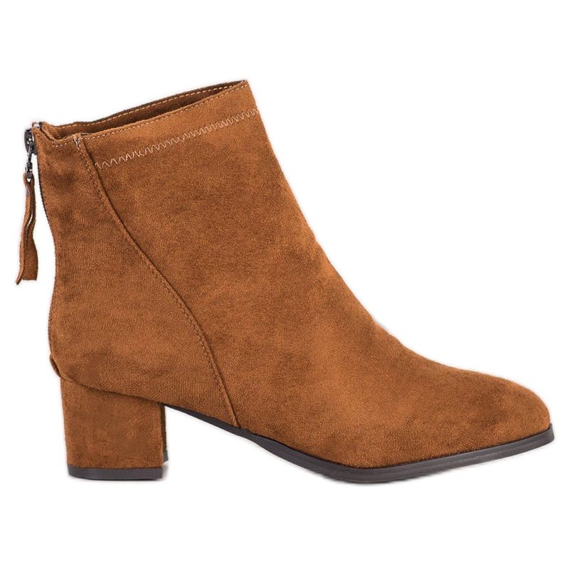 Sabatina Chaussons de chameau sur un poteau brun multicolore