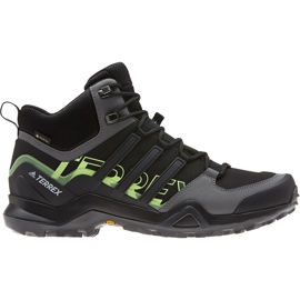 Adidas Terrex Swift R2 Mid Gtx chaussures homme noir EH2281 gris vert