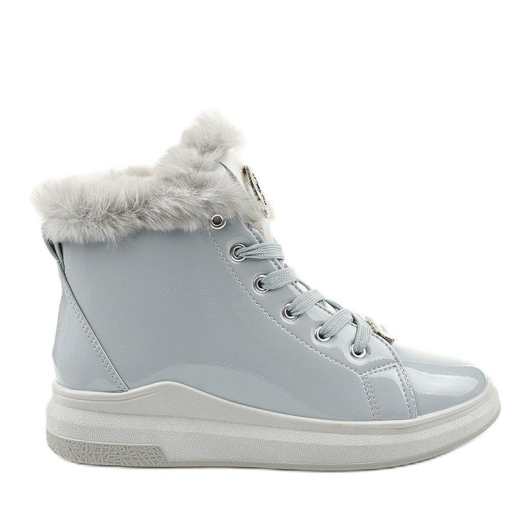 Bottes grises, bottes Freemans isolées