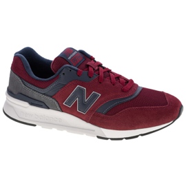 Chaussures New Balance M CM997HFV rouge bleu marine multicolore multicolore
