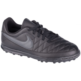 Chaussures de football Nike Majestry Tf Jr AQ7896-001 multicolore noir