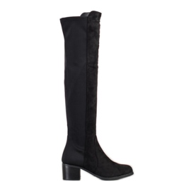 Balada Bottes sur le poste bas noir