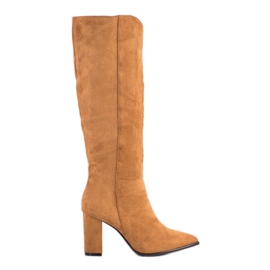 Seastar Bottes en daim à Spitz brun
