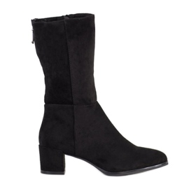 Bottes hautes de Sergio Leone noir