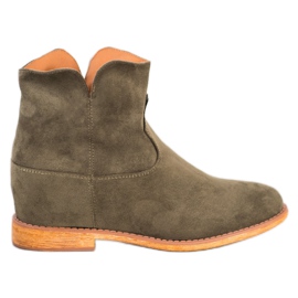 Sergio Todzi Bottes de cowboy sur un coin vert