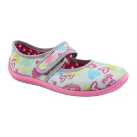 Chaussures pour enfants Befado 945Y430 rose gris multicolore Chaussures pour enfants Befado 945Y430 rose gris multicolore