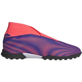 Chaussures de football Adidas Nemeziz.3 Ll Tf Junior violet-rose EH0584 Chaussures de football Adidas Nemeziz.3 Ll Tf Junior violet-rose EH0584
