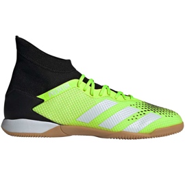 Adidas Predator 20.3 In vert-noir EH2918 chaussures de football multicolore