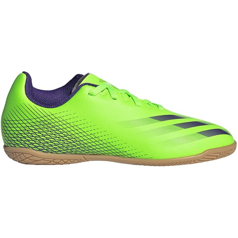 Vert adidas X Ghosted.4 Dans les chaussures de football junior EG8233