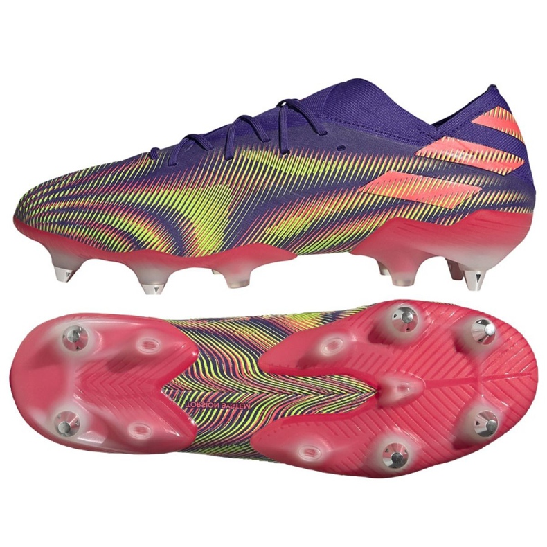 Chaussures de football Adidas Nemeziz .1 Sg M EH0554 multicolore multicolore