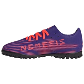 Chaussures de football Adidas Nemeziz .4 Tf Jr EH0586 multicolore bleu marine