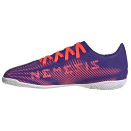 Chaussures de football Adidas Nemeziz .4 In Jr EH0587 multicolore bleu marin Chaussures de football Adidas Nemeziz .4 In Jr EH0587 multicolore bleu marin