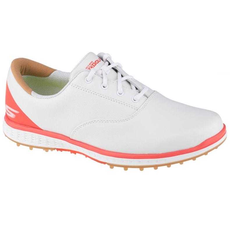 Chaussure Skechers Go Golf Elite 2 W 14866-WCRL blanche orange Chaussure Skechers Go Golf Elite 2 W 14866-WCRL blanche orange