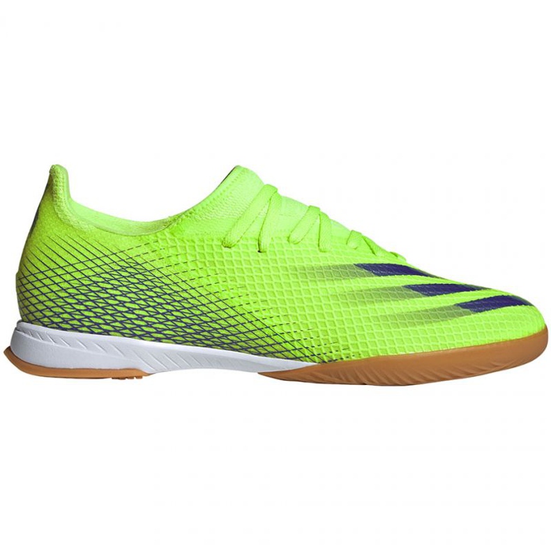 Chaussures de football Adidas X Ghosted.3 In M EG8207 orange, vert vert