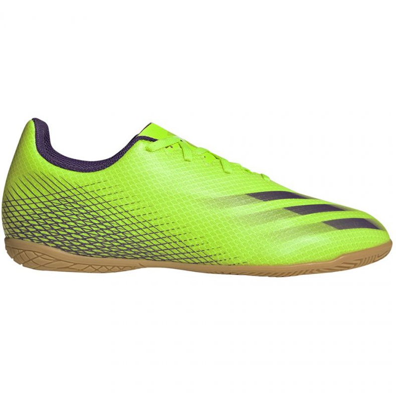 Chaussures de football Adidas X Ghosted.4 In M EG8243 vert vert Chaussures de football Adidas X Ghosted.4 In M EG8243 vert vert