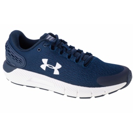 Under Armour Chargé Rogue 2 M 3022592-403 blanche bleu marin Under Armour Chargé Rogue 2 M 3022592-403 blanche bleu marin