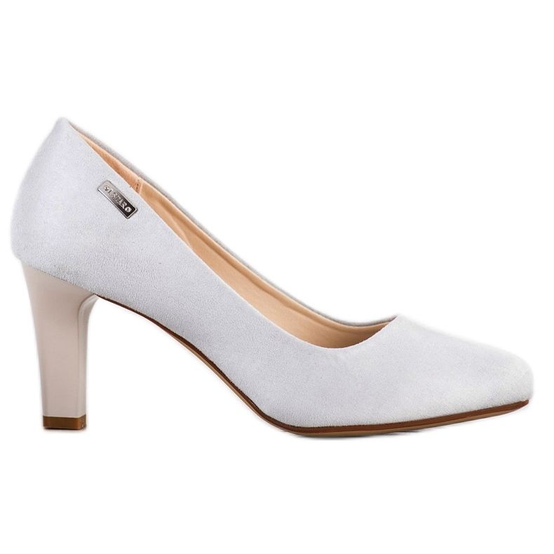 J. Star Escarpins décontractés à talons gris