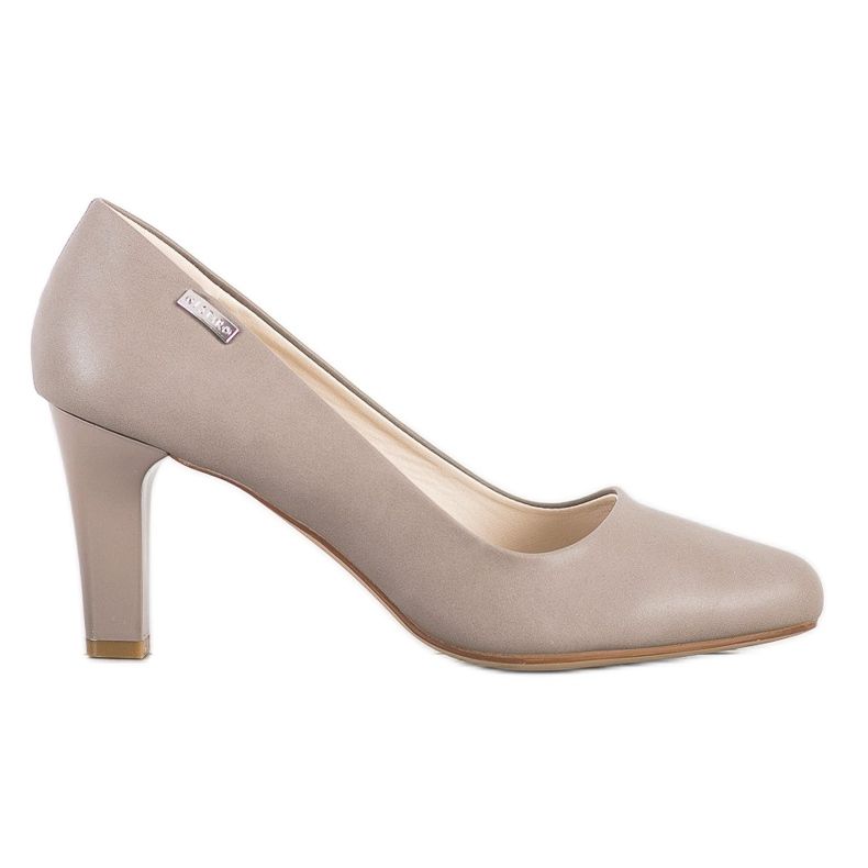 J. Star Escarpins décontractés à talons beige