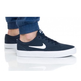 Chaussure Nike Sb Charge Suede M CT3463-401 blanc marine
