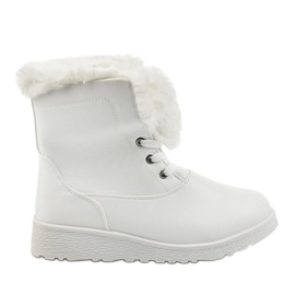 Bottes isolées blanches d'Inaleth