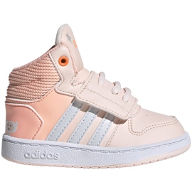 Chaussures enfant Adidas Hoops Mid rose FW4924 Chaussures enfant Adidas Hoops Mid rose FW4924
